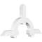 Ekena Millwork Ericson Architectural Grade PVC Gable Bracket, 72"W x 39"H x 6"D x 6"F, 13/12 Pitch GBP072X39X0606ERI00 - alternate 1